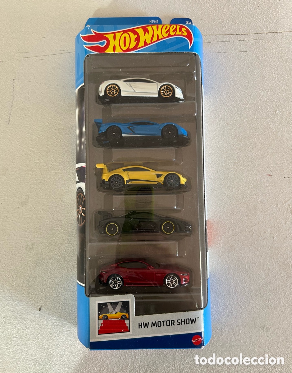 Coches a escala Hot Wheels: Hot wheels Pack x5 HW MOTOR SHOW&trade;