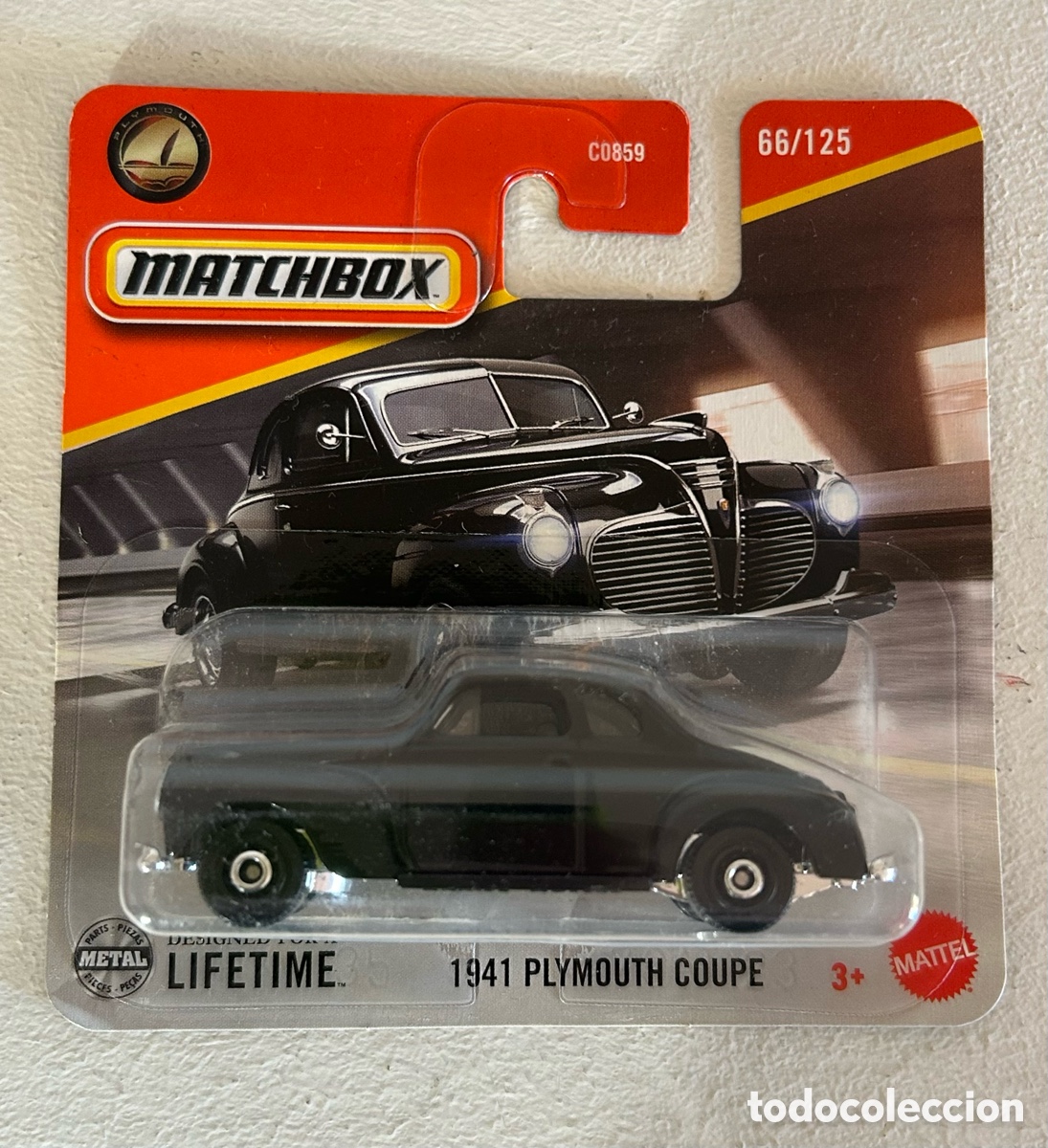 Coches a escala Hot Wheels: Matchbox - 1941 PLYMOUTH COUPE