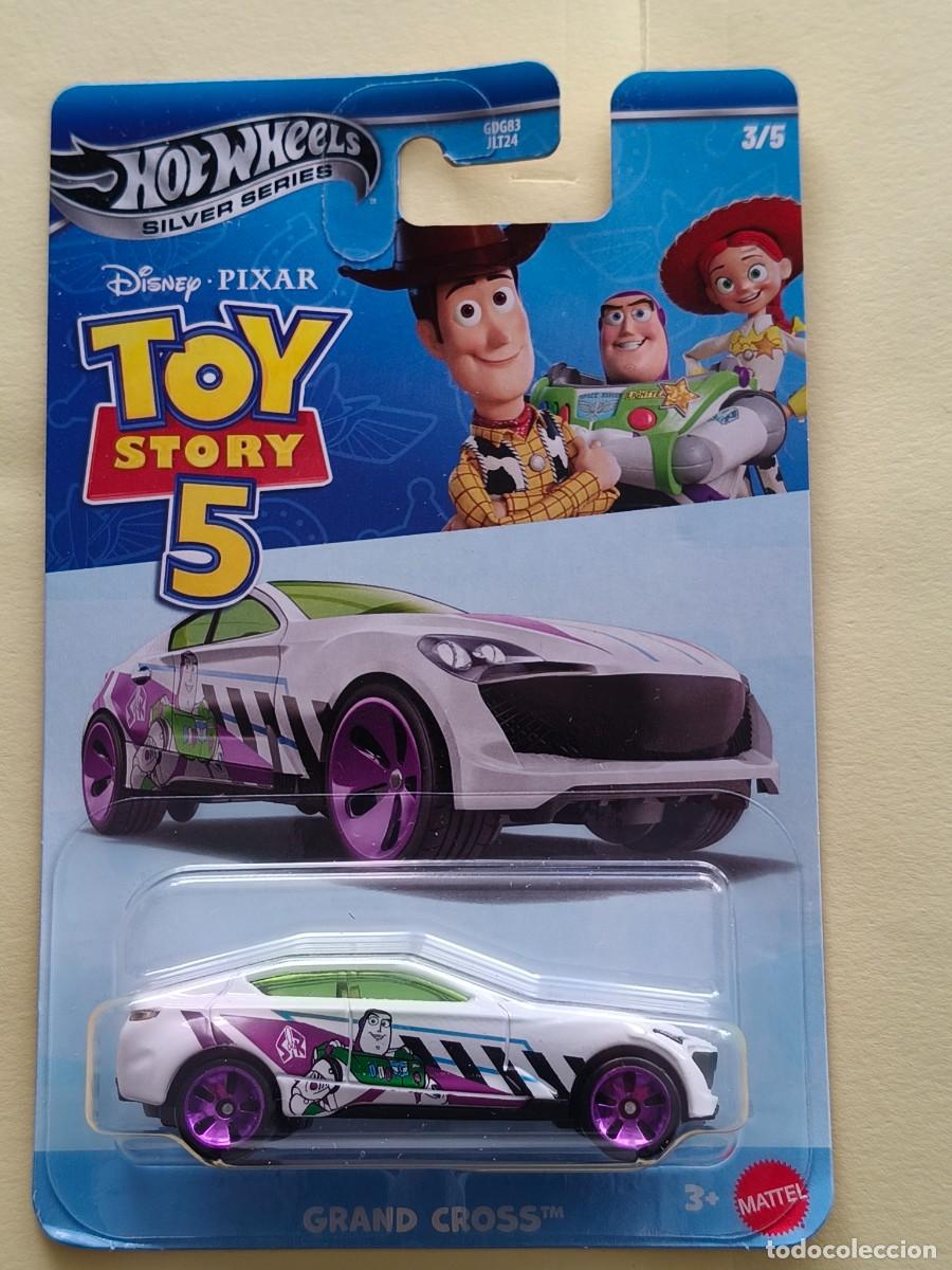 Carros em escala Hot Wheels: Hot Wheels Grand Cross de la Silver Series, inspirado en el personaje de Buzz Lightyear de Toy Story