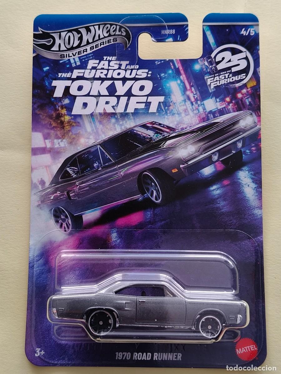 Carros em escala Hot Wheels: HOT WHEELS 2026 FAST & FURIOUS TOKYO DRIFT - 1970 ROAD RUNNER - ESCALA 1:64