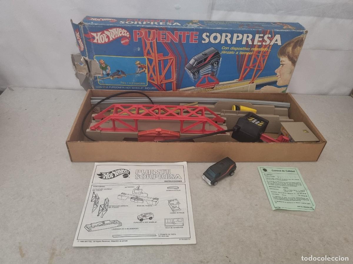 Carros em escala Hot Wheels: Puente sorpresa Hotwheels de mattel a&ntilde;o 1986 completo