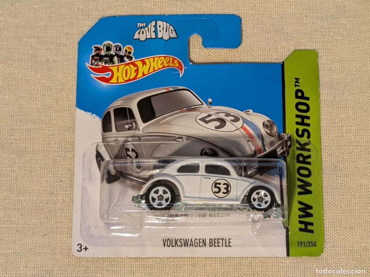 Coches a escala Hot Wheels: Hot Wheels Volkswagen Beetle Herbie The Love Bug