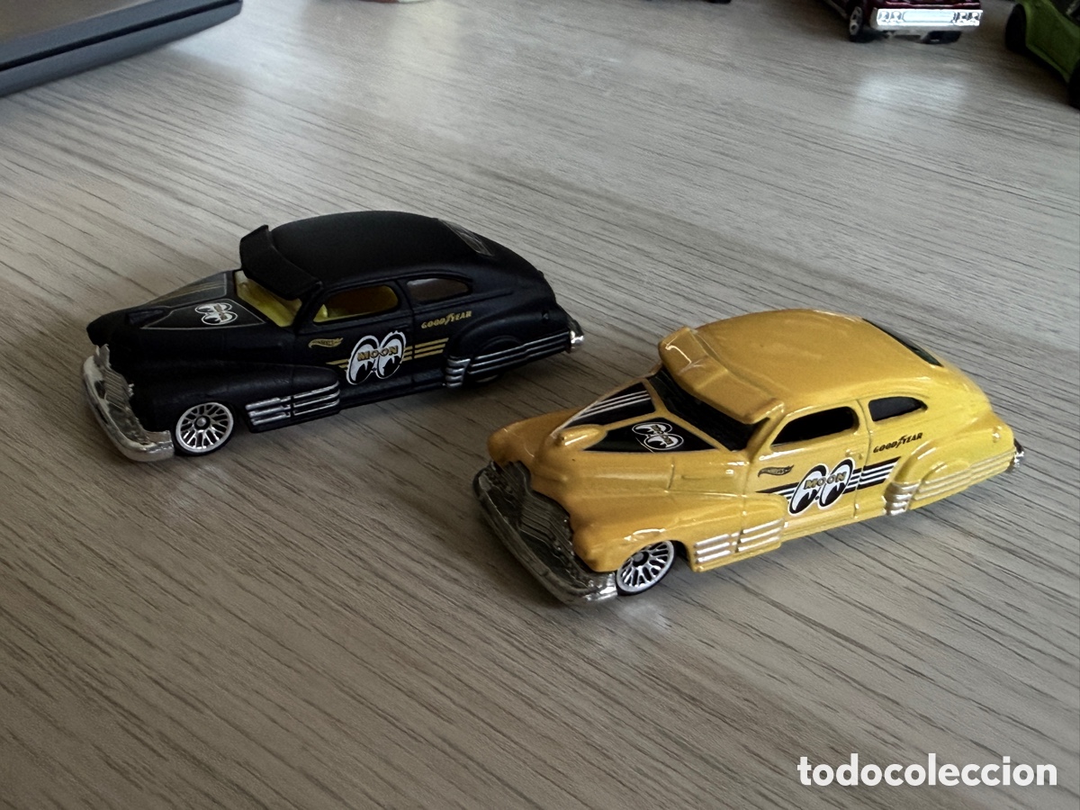 Coches a escala Hot Wheels: Lote 2 Hot Wheels &lsquo;47 Chevy Fleetline Mooneyes