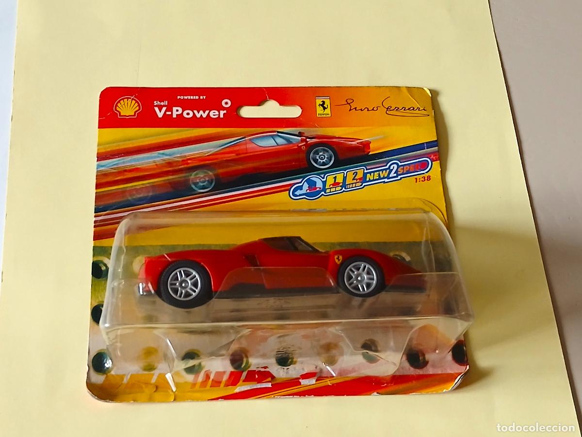 Model cars Hot Wheels: Juguete coche Hot Wheels. Ferrari Enzo Ferrari, coleccion Shell, escala 1:38