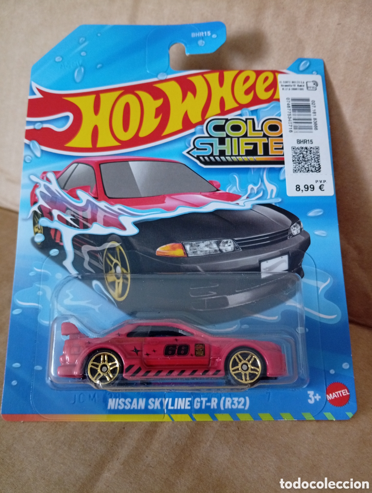 Coches a escala Hot Wheels: Nissan Skyline color shifter Nissan Skyline GTR