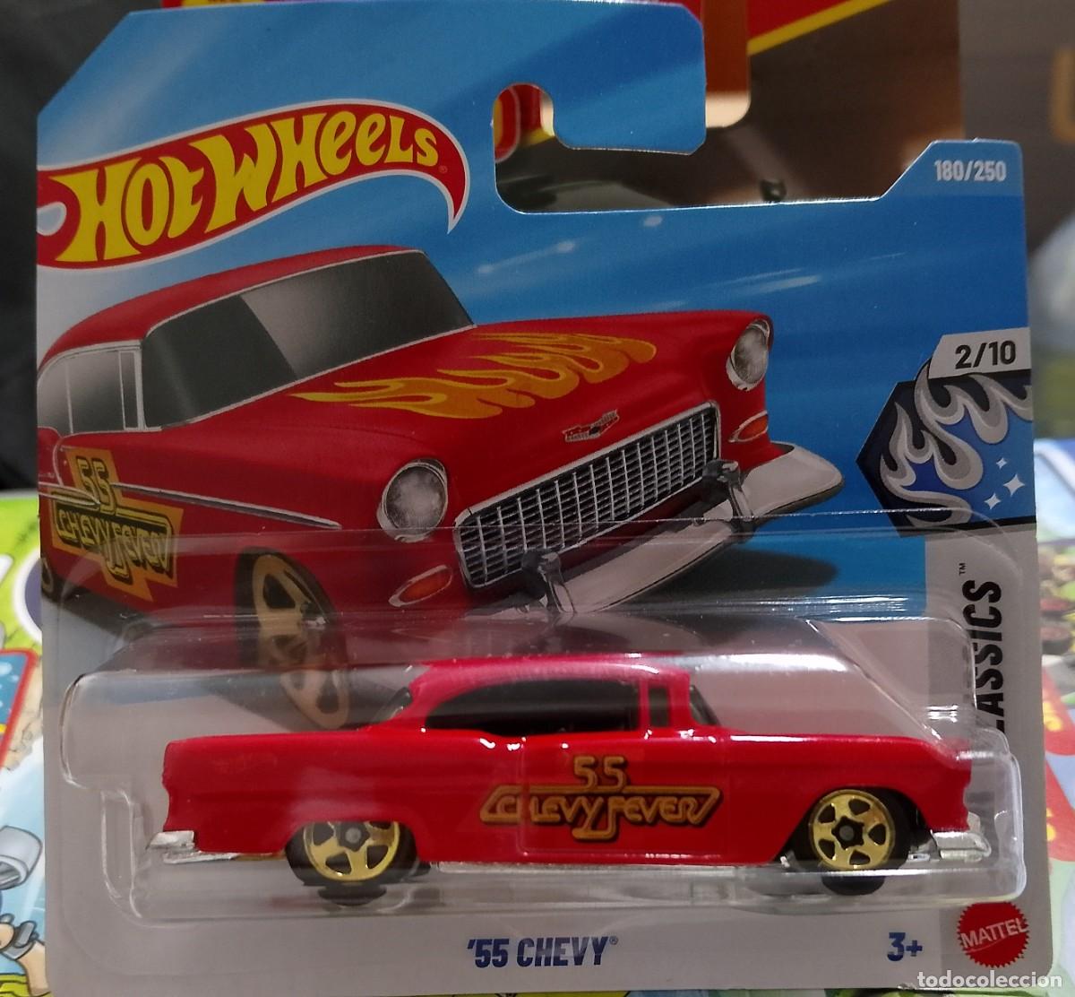 Coches a escala Hot Wheels: Hot wheels Chevy 55 - Cool Classics - Foto 4