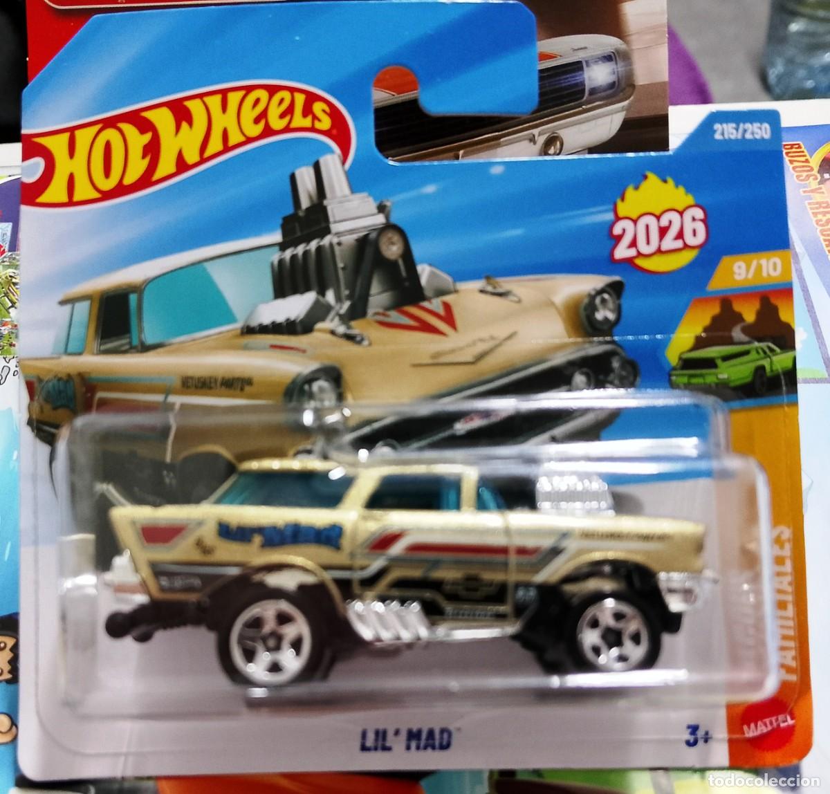 Coches a escala Hot Wheels: Hot wheels new model 2026 Lil'Mad