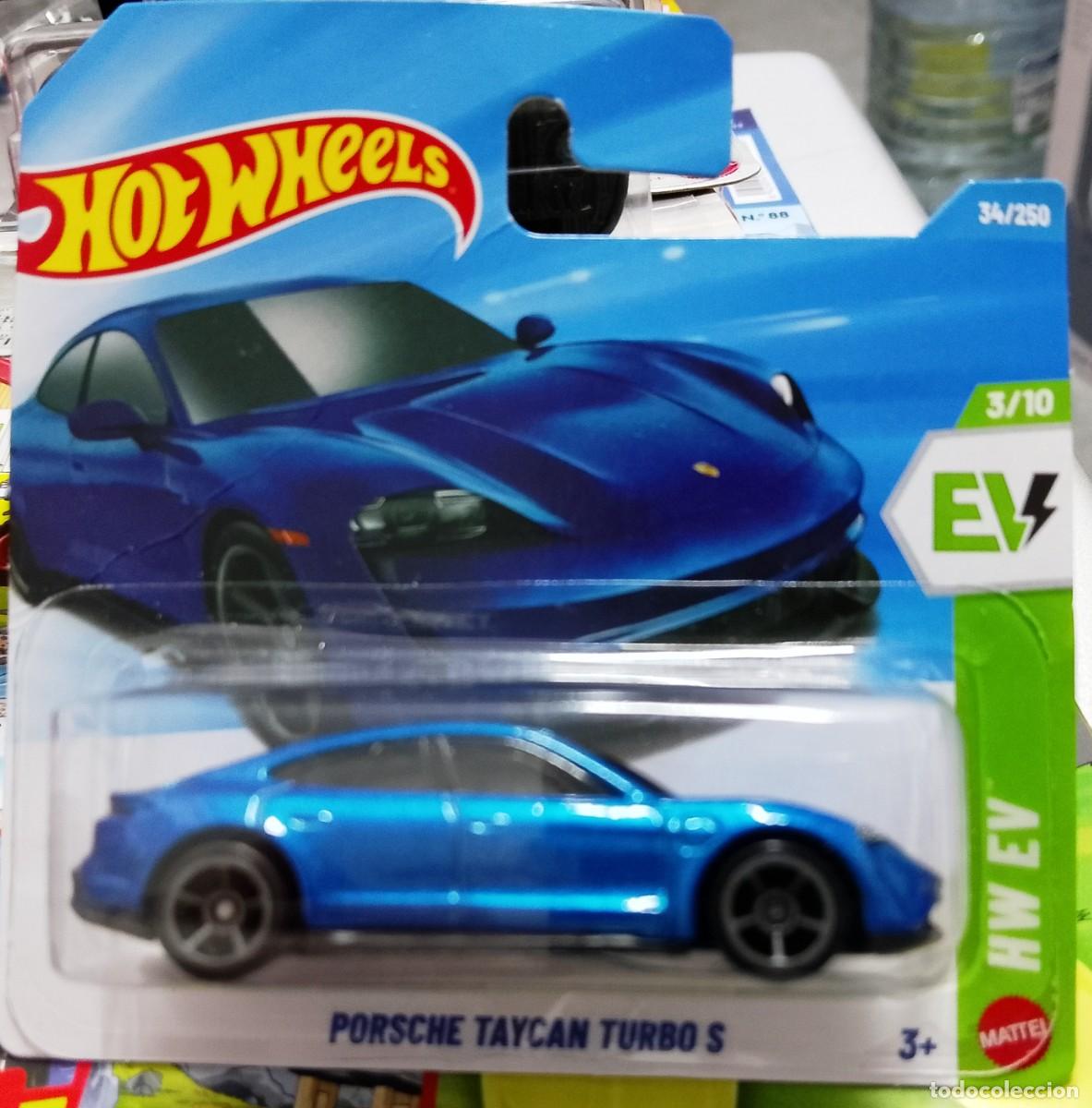 Coches a escala Hot Wheels: Hot wheels Porsche Taycan Turbo S