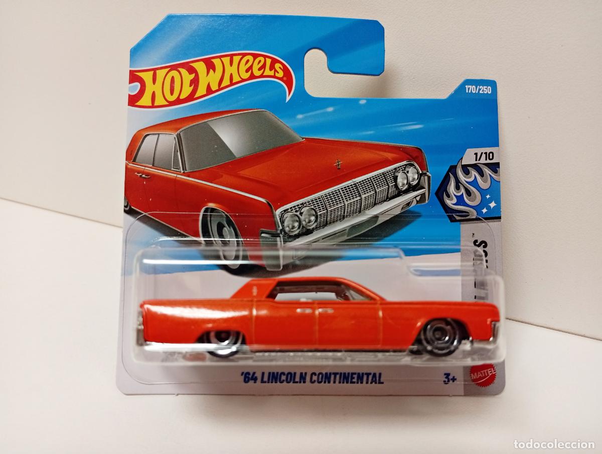 Coches a escala Hot Wheels: &acute;64 LINCOLN CUSTOM - HOT WHEELS COOL CLASSICS 1/10 2026 - COCHE 1:64 CAR 1964 NARANJA ORANGE FORD