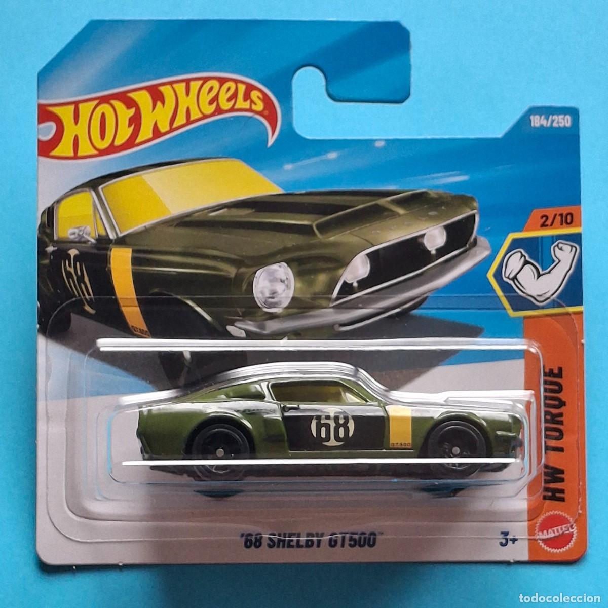 Coches a escala Hot Wheels: HOT WHEELS 2026 184/250 - &acute;68 SHELBY GT500 - NUEVO EN BLISTER - ESCALA 1/64