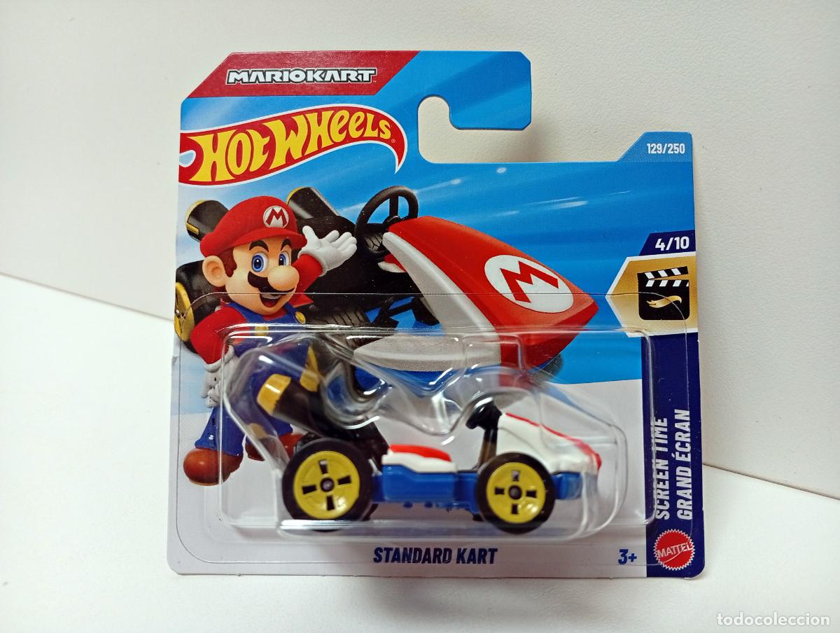 Coches a escala Hot Wheels: STANDARD KART - HOT WHEELS MATTEL SCREEN TIME 4/10 2026 COCHE SUPER MARIO BROS NINTENDO VIDEO GAME