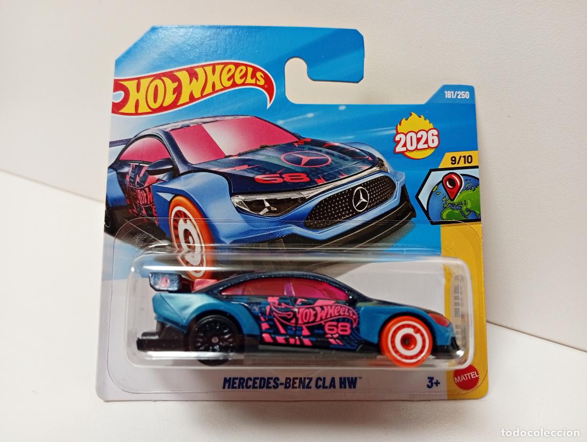 Coches a escala Hot Wheels: MERCEDES-BENZ CLA HW - HOT WHEELS MATTEL HW EURO 9/10 2026 - COCHE 1:64 MB CAR # 68 V07N TOY