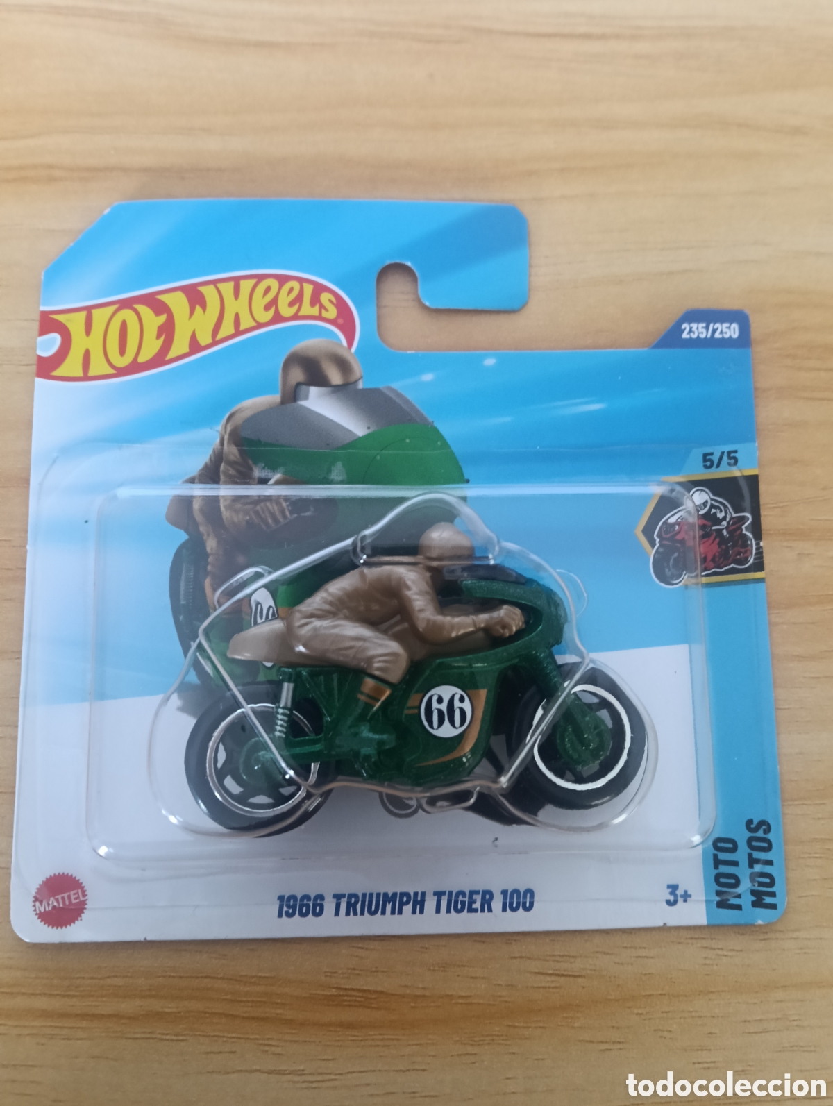Coches a escala Hot Wheels: Hot Wheels 1966 TRIUMPH TIGER 100 TH ( TREASURE HUNT )
