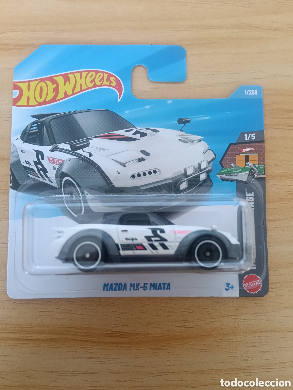 Coches a escala Hot Wheels: Hot wheels MAZDA MX-5 MIATA