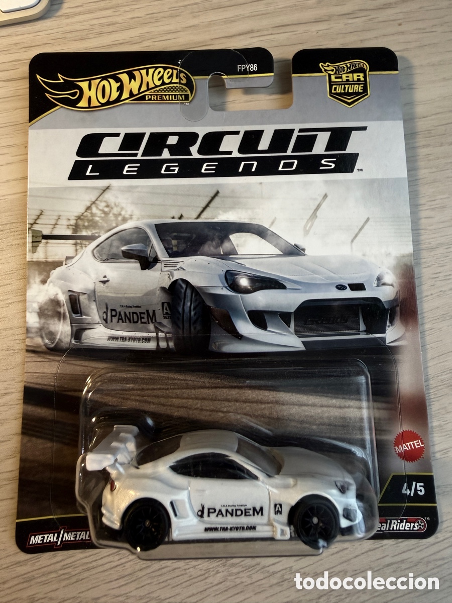 Coches a escala Hot Wheels: Hot Wheels Circuit Legends Pandem Subaru BRZ