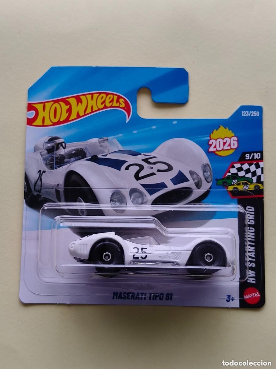 Coches a escala Hot Wheels: HOT WHEELS 2026 123/250 - MASERATI TIPO 61 - ESCALA 1/64
