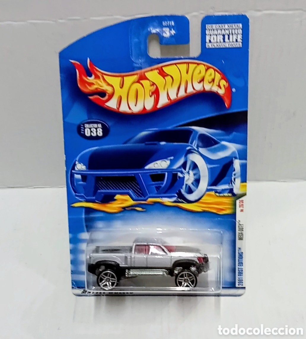 Coches a escala Hot Wheels: MEDA-DUTY 2001 FIRST EDITIONS -MATTEL 2000- TARJETA LARGA