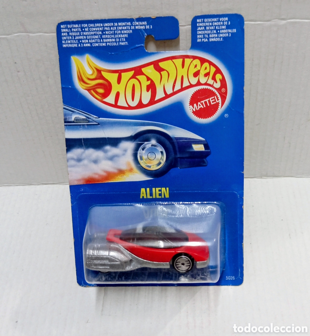 Coches a escala Hot Wheels: ALIEN - HOT WHEELS - MATTEL 1989
