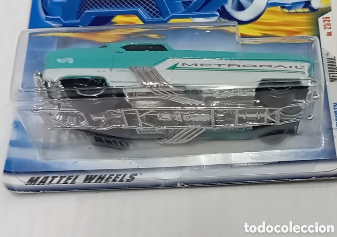 Coches a escala Hot Wheels: METRORAIL- HOT WHEELS - FIRST EDITIONS - - Foto 4