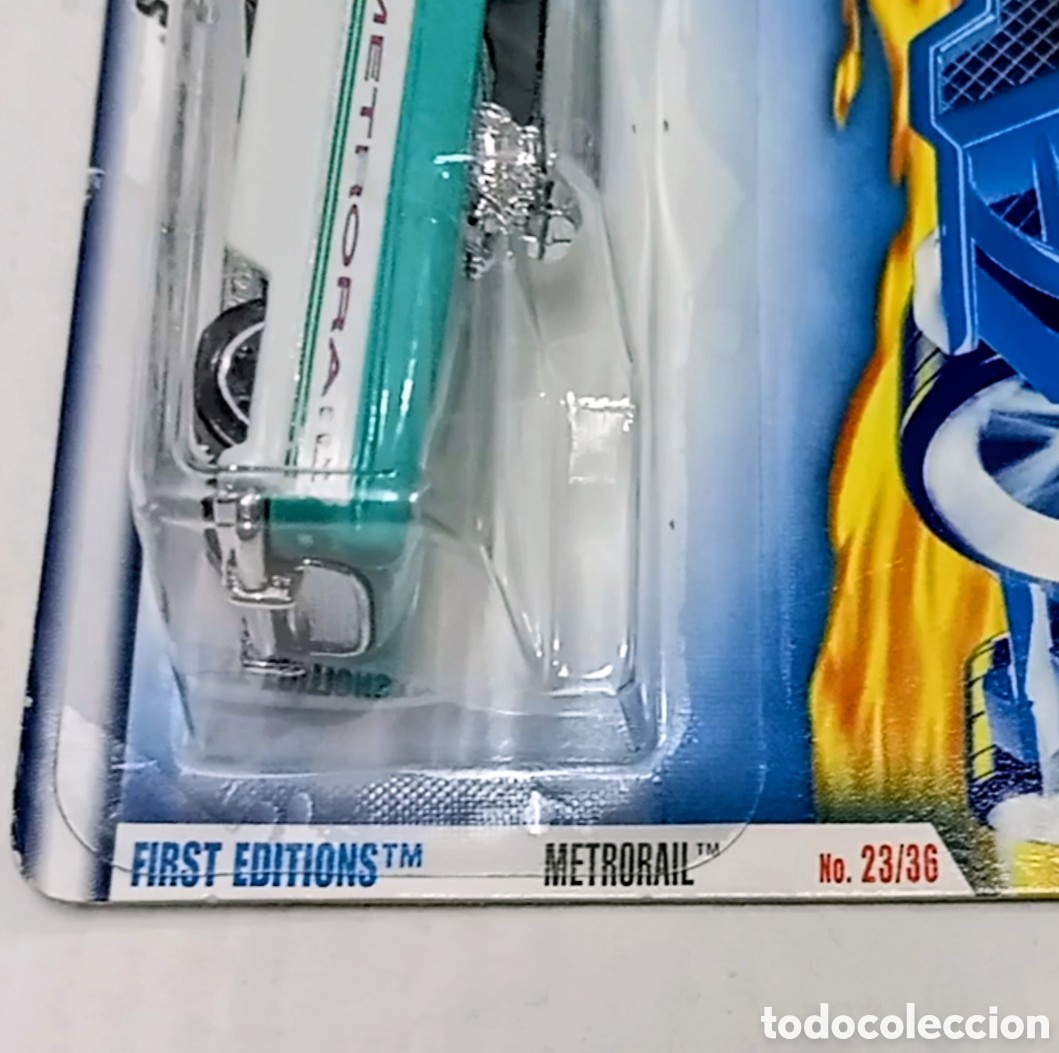 Coches a escala Hot Wheels: METRORAIL- HOT WHEELS - FIRST EDITIONS - - Foto 7