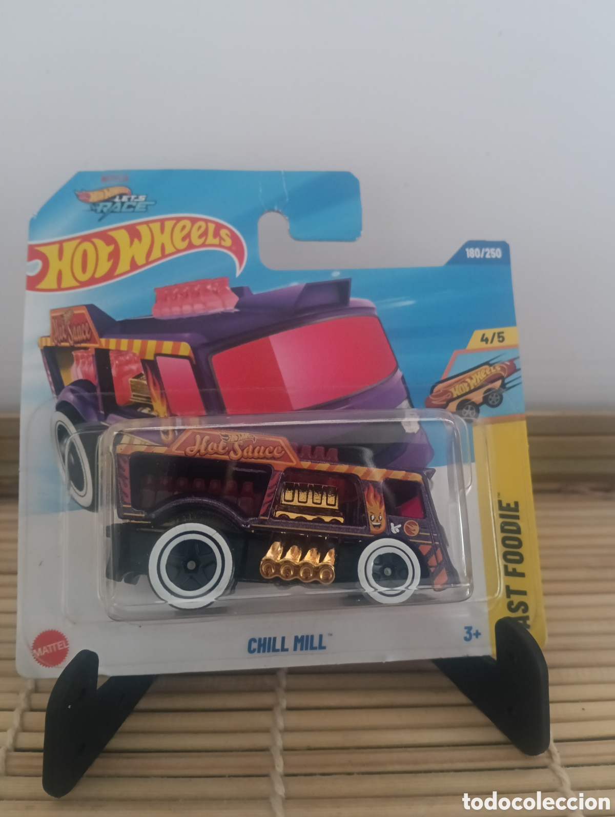 Coches a escala Hot Wheels: 5- Hot Wheels TH ( Treasure Hunter ) Tiene la llamita en el blister