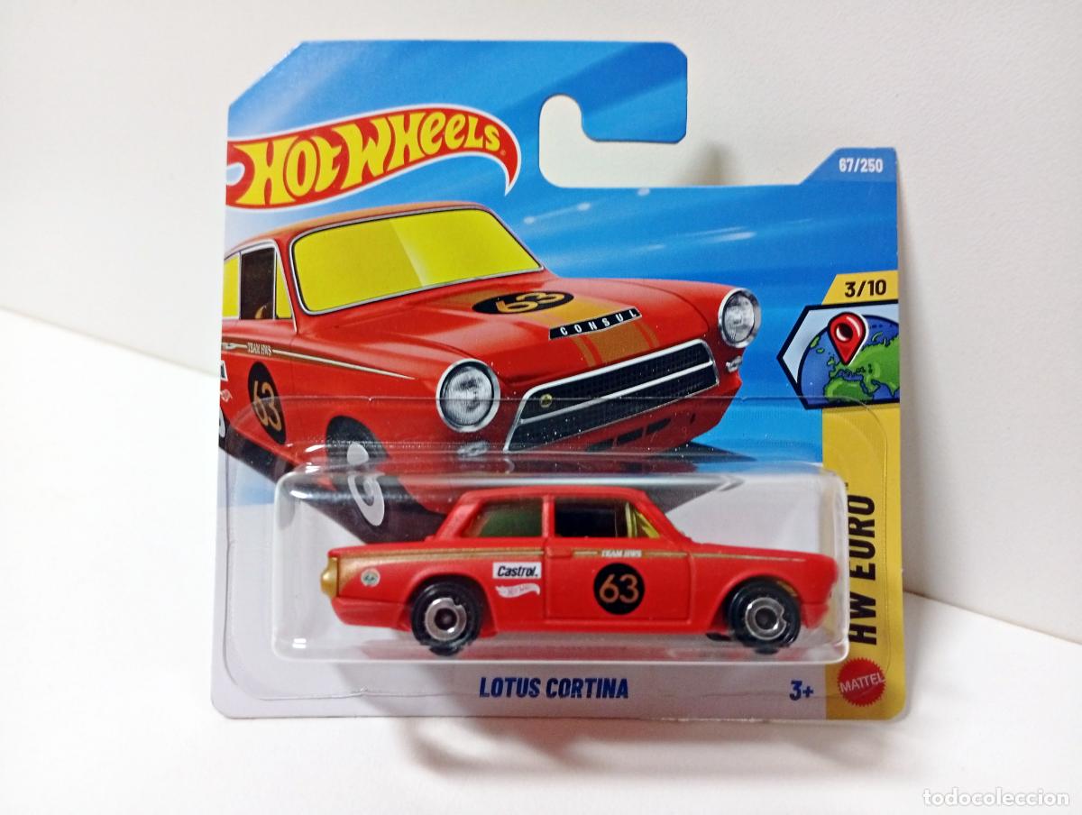 Coches a escala Hot Wheels: LOTUS CORTINA - HOT WHEELS HW EURO 3/10 2026 - COCHE 1:64 CAR # 63 CASTROL RACING CONSUL TEAM HWS