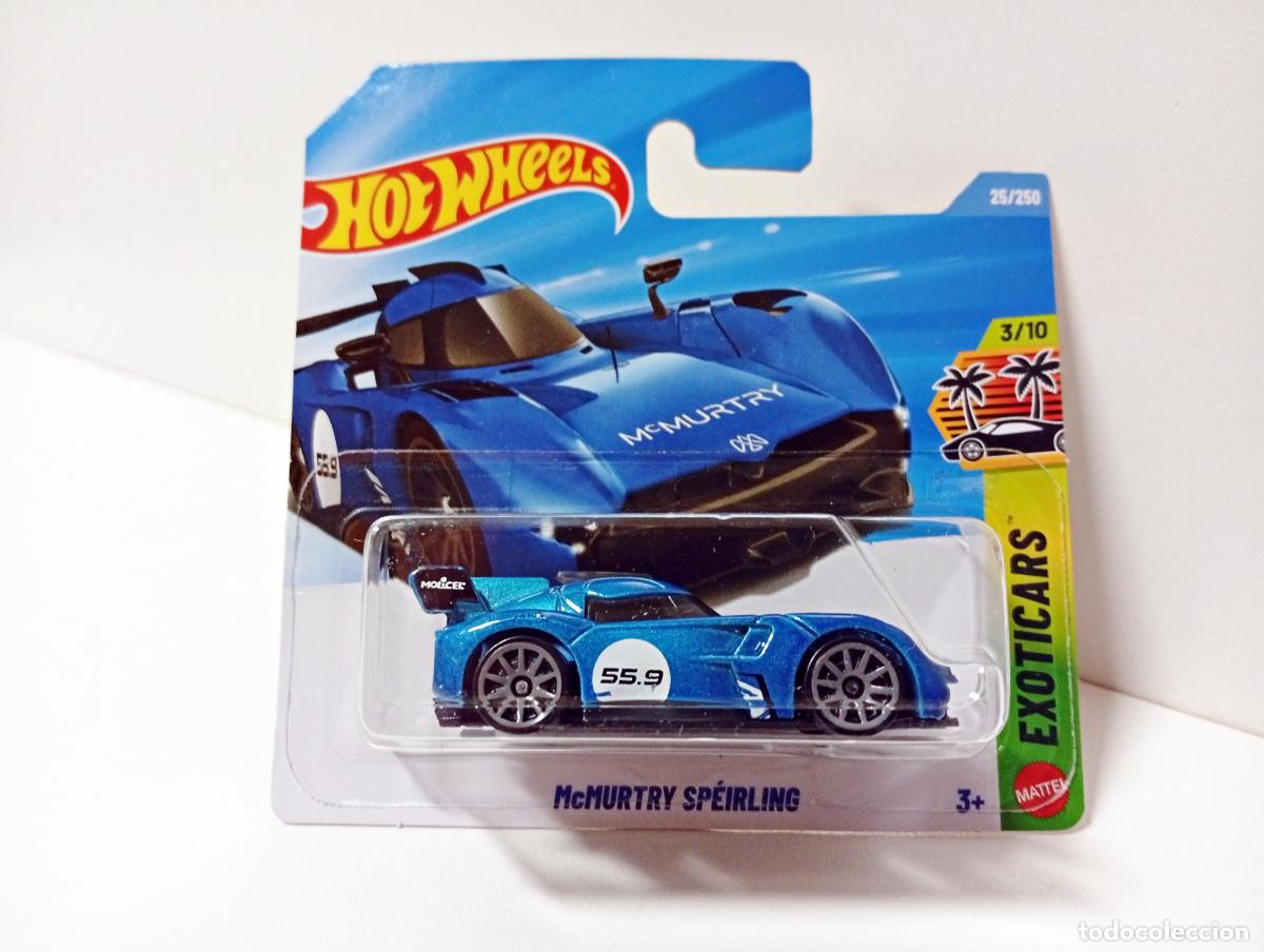 Coches a escala Hot Wheels: McMURTRY SP&Eacute;IRLING - HOT WHEELS MATTEL EXOTIC CARS 3/10 2026 COCHE 1:64 CAR ELECTRIC PROTOTYPE 55.9