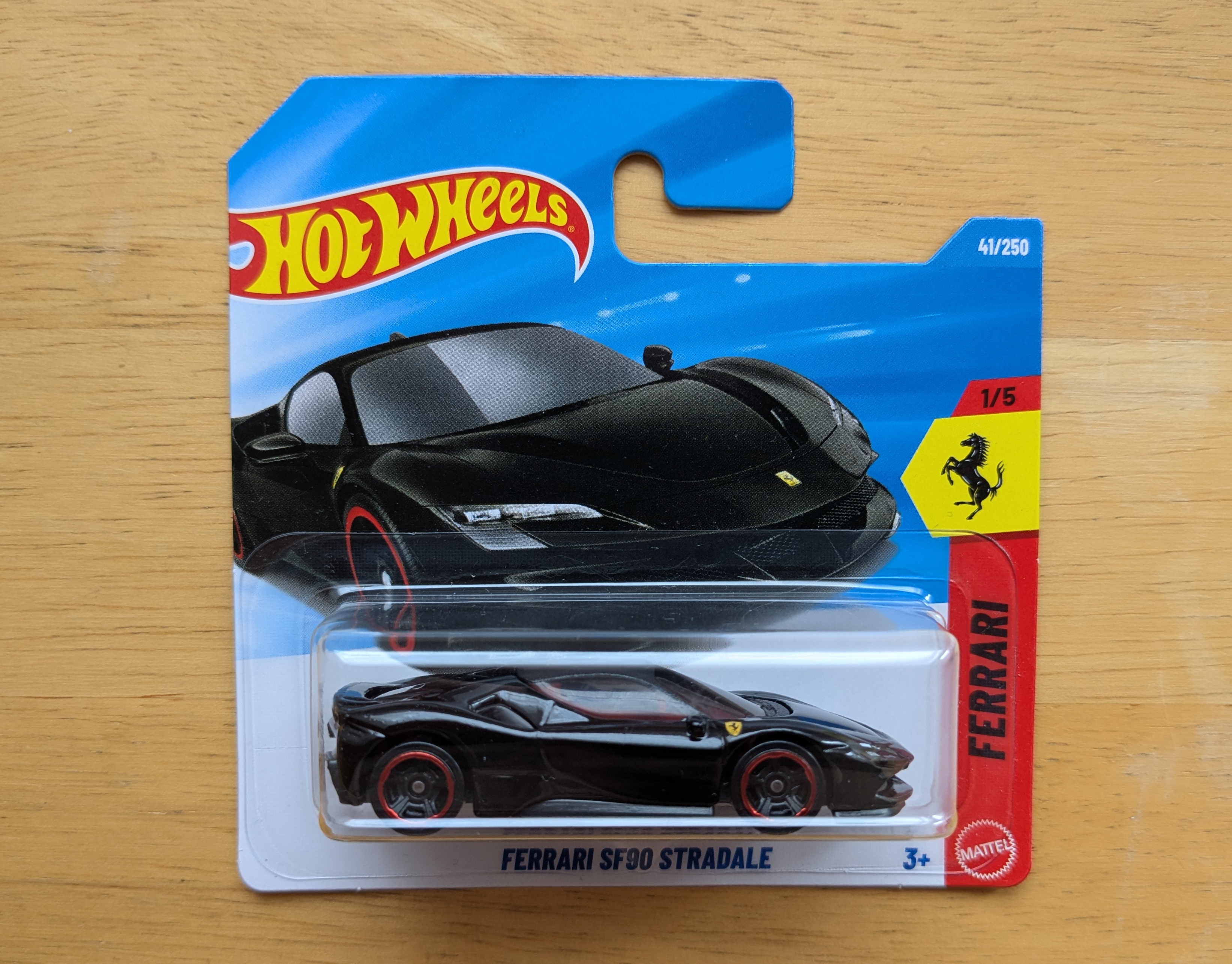Coches a escala Hot Wheels: HOT WHEELS - FERRARI SF90 STRADALE - FERRARI 2026 1/5 - NUEVO EN BLISTER