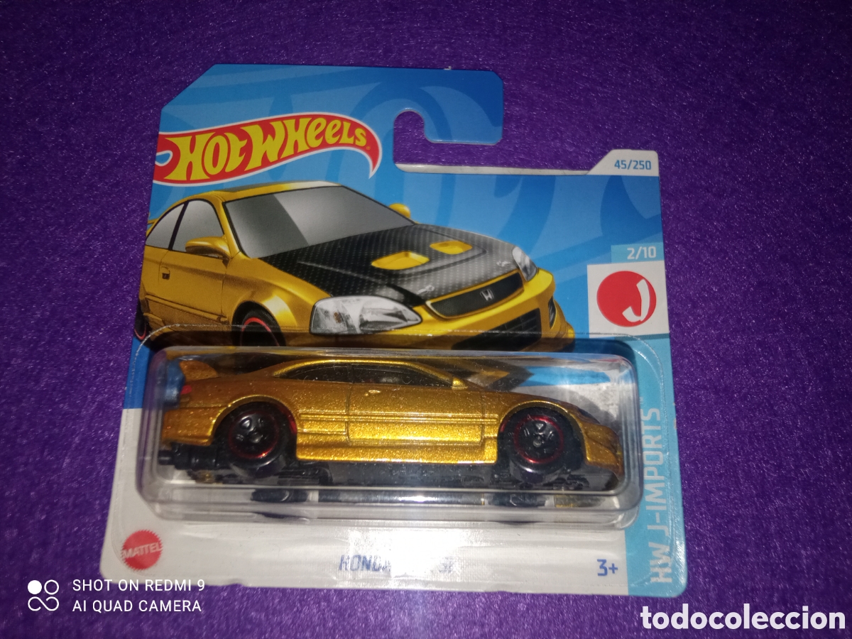 Modellautos Hot Wheels: Hotweels HONDA CIVIC SI dorado