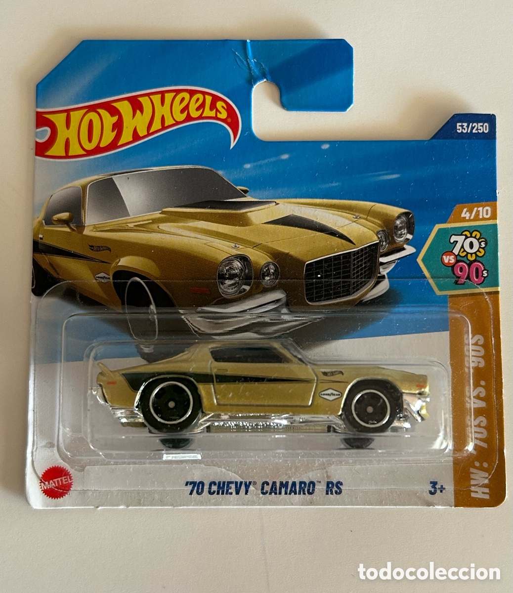 Coches a escala Hot Wheels: Hot wheels - &rdquo;70 CHEVY&reg; CAMARO&rdquo; RS