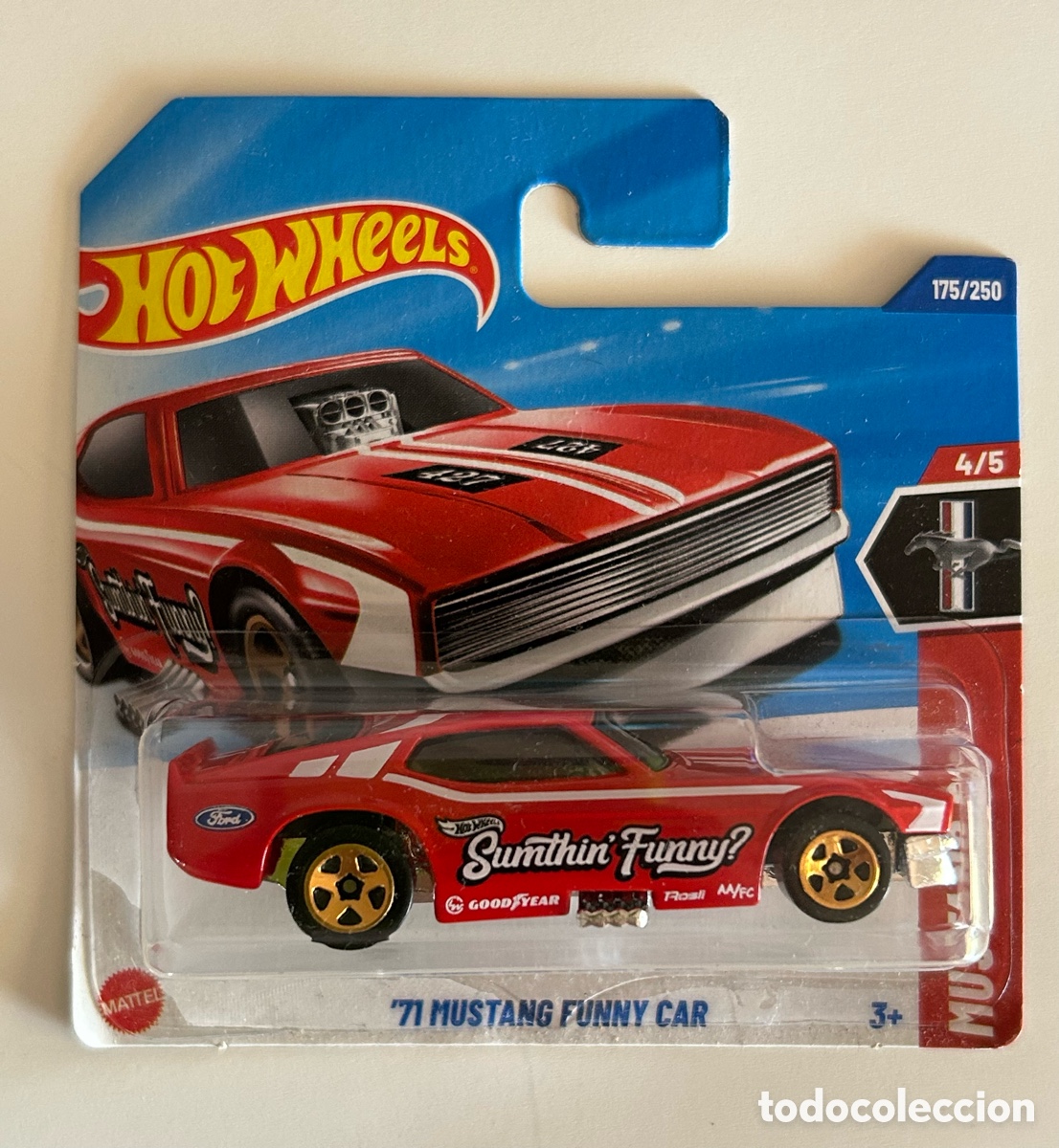 Coches a escala Hot Wheels: Hot wheels - *7I MUSTANG FUNNY CAR