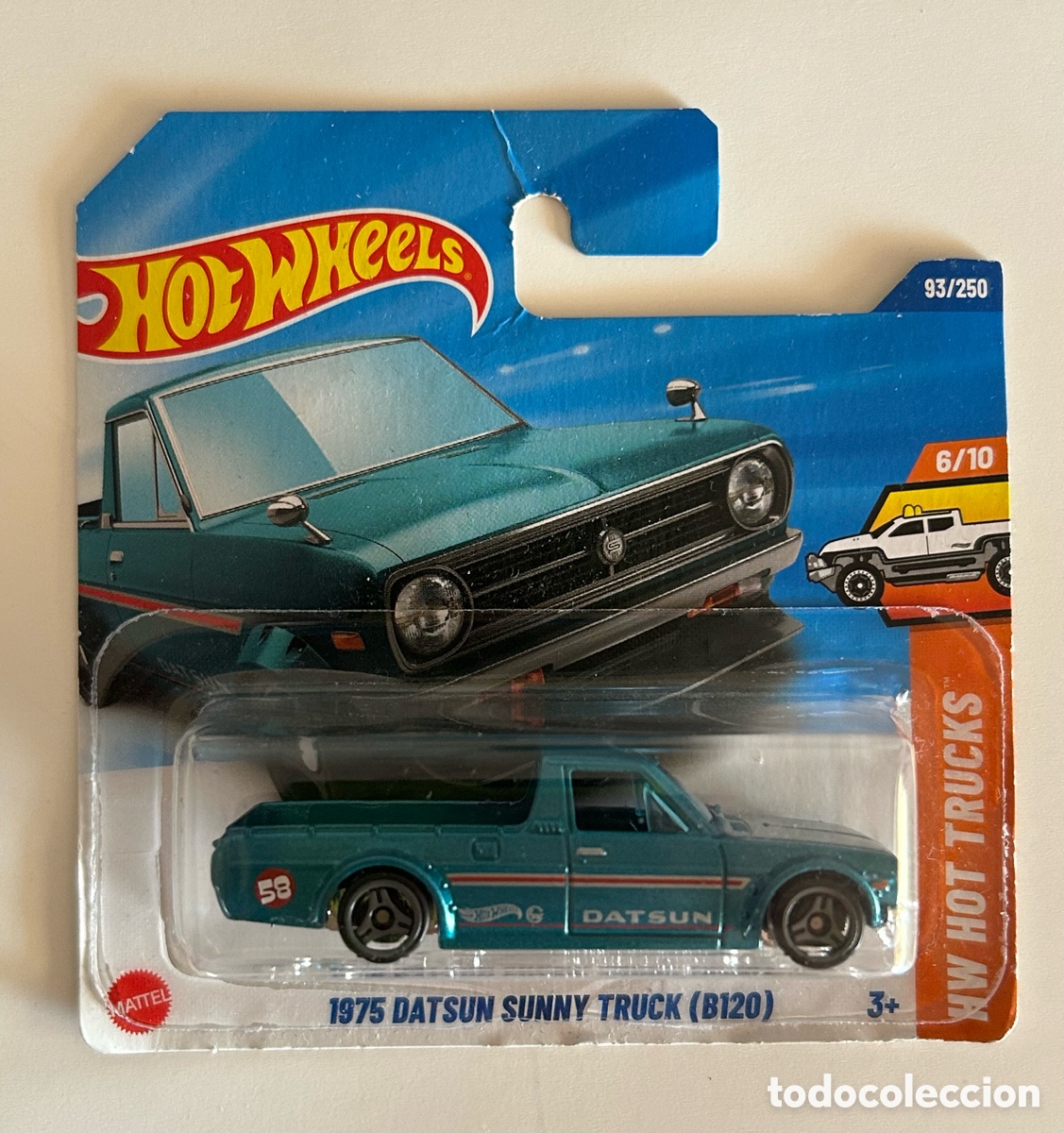 Coches a escala Hot Wheels: Hot wheels - 1975 DATSUN SUNNY TRUCK (B120)