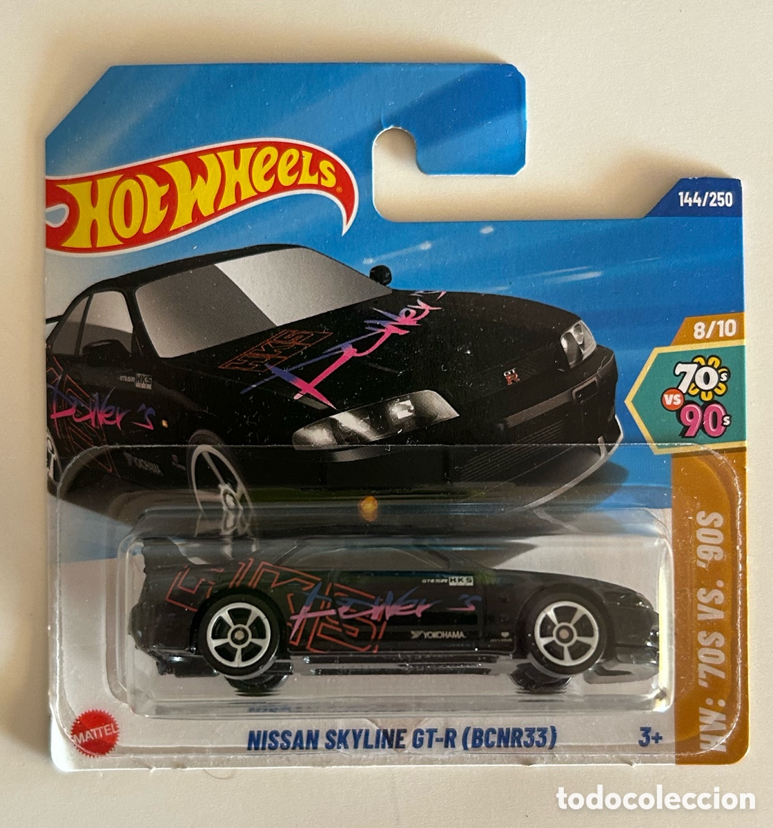 Coches a escala Hot Wheels: Hot wheels - NISSAN SKYLINE GT-R (BCNR33)