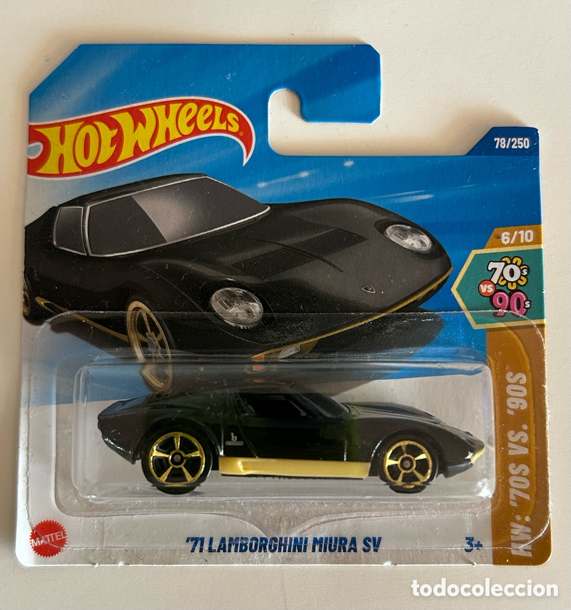 Coches a escala Hot Wheels: Hot wheels - *71 LAMBORGHINI MIURA SV