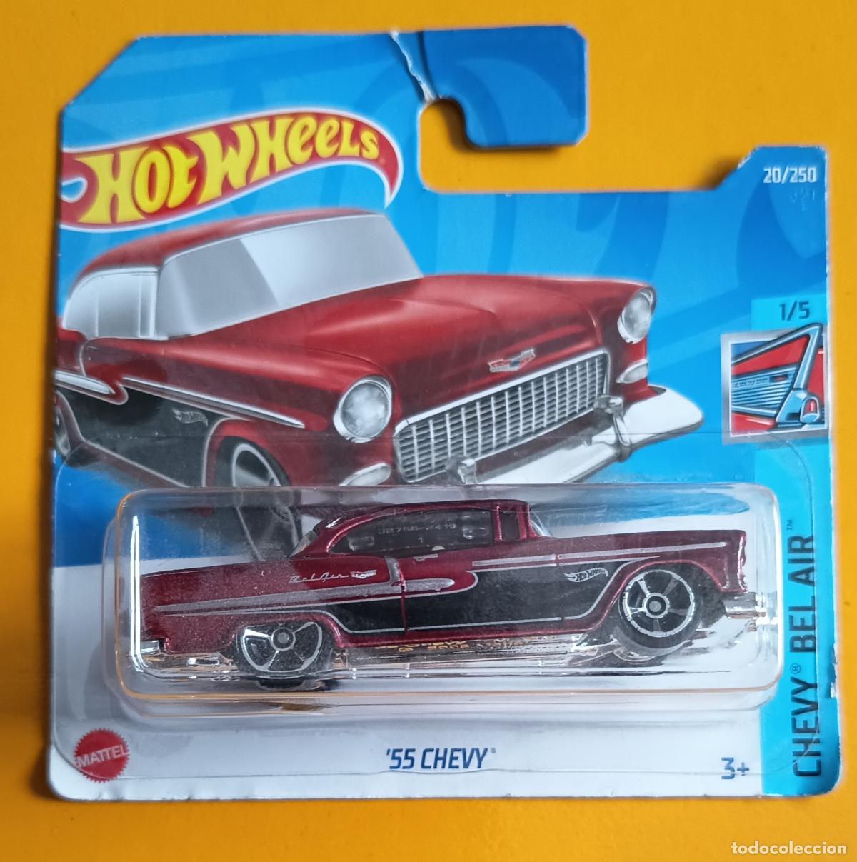 Coches a escala Hot Wheels: HOT WHEELS. CHEVY 55 BEL AIR. 20/250. 2022. EN BLISTER