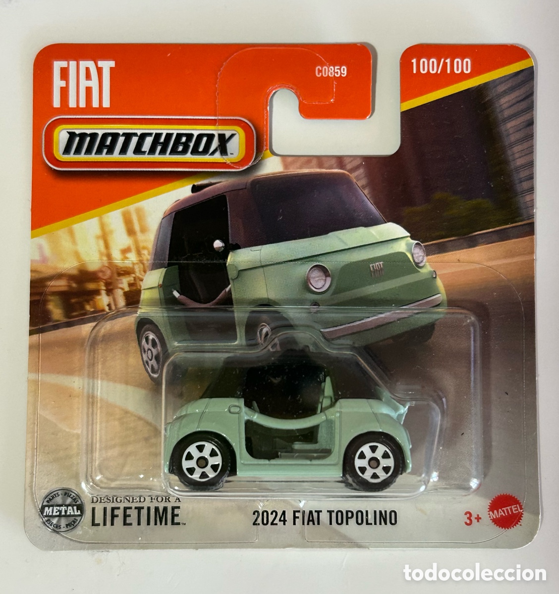 Coches a escala Hot Wheels: Matchbox - 2024 FIAT TOPOLINO