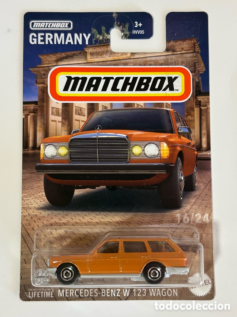 Coches a escala Hot Wheels: Matchbox - MERCEDES-BENZ W 123 WAGON
