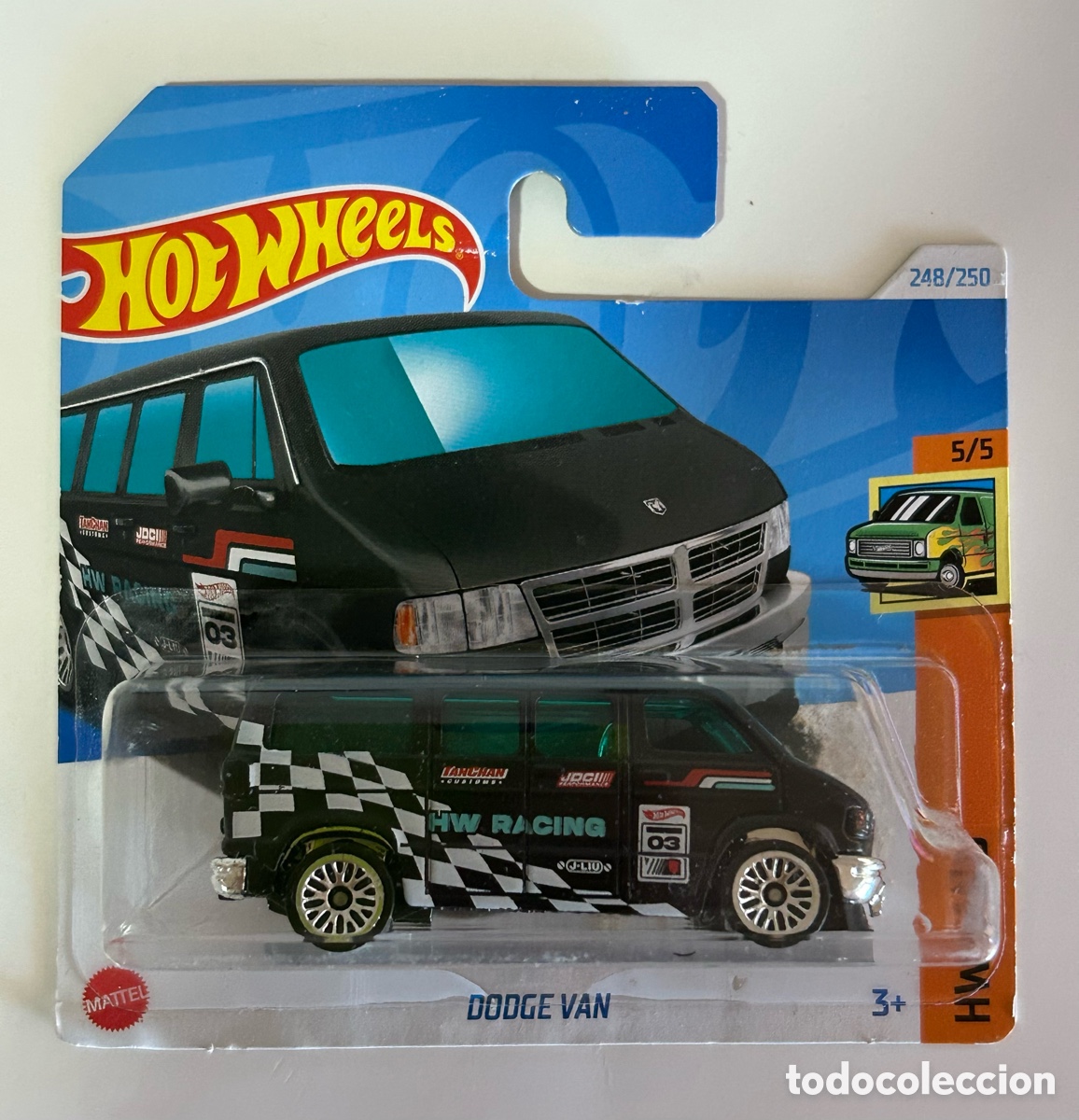 Coches a escala Hot Wheels: Hot wheels - DODGE VAN