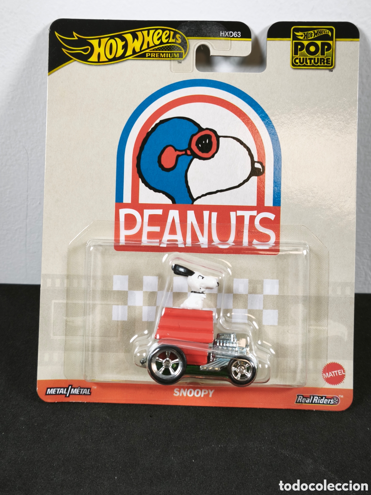Coches a escala Hot Wheels: Hot Wheels Premium Snoopy peanuts Pop Culture