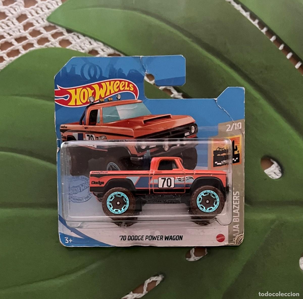 Coches a escala Hot Wheels: 70 Dodge Power Wagon