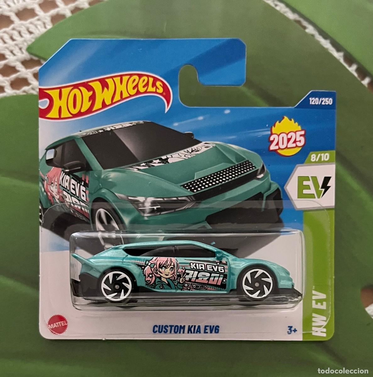 Coches a escala Hot Wheels: Custom Kia EV6 Hot Wheels