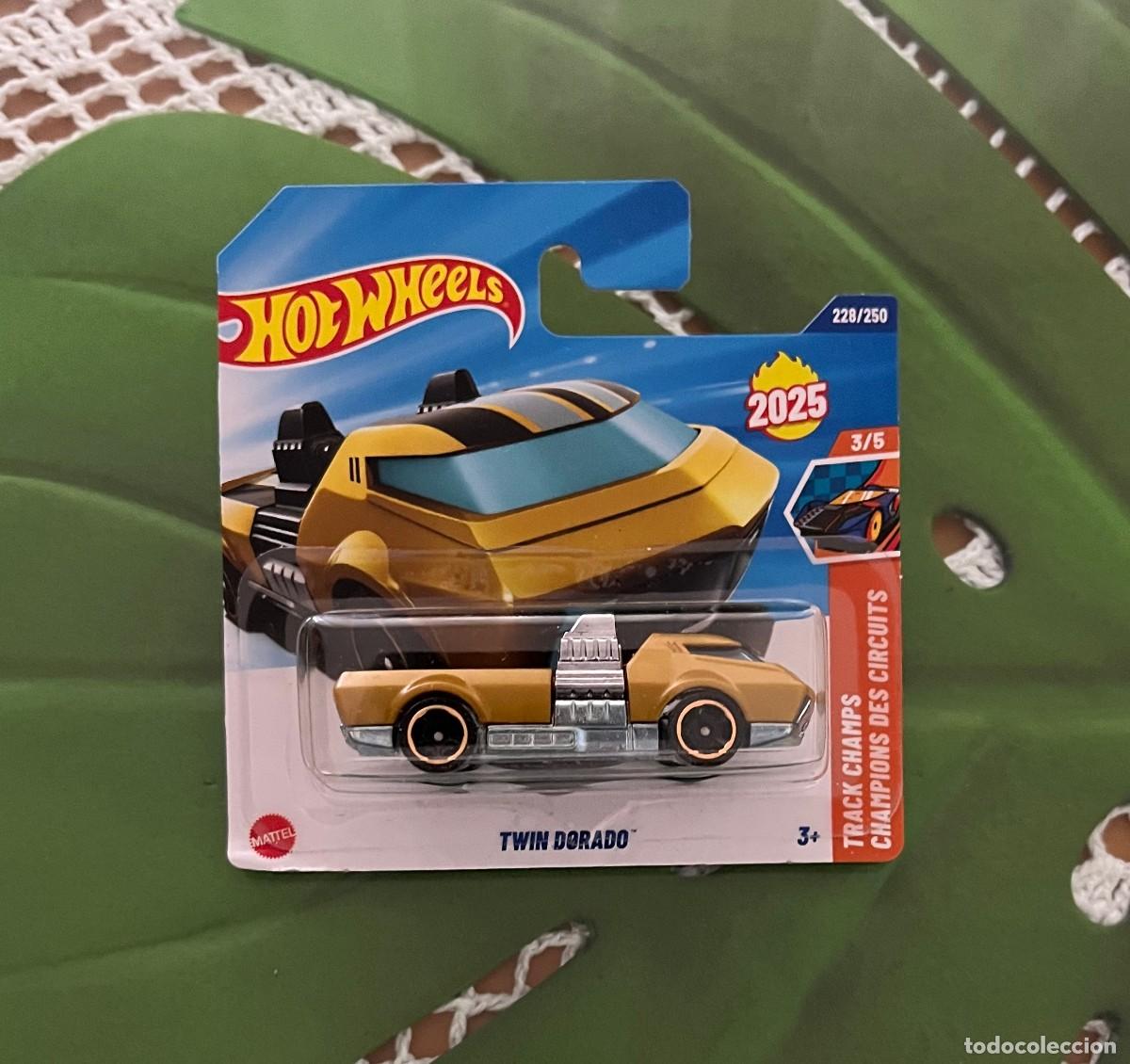 Coches a escala Hot Wheels: Twin Dorado Hot Wheels