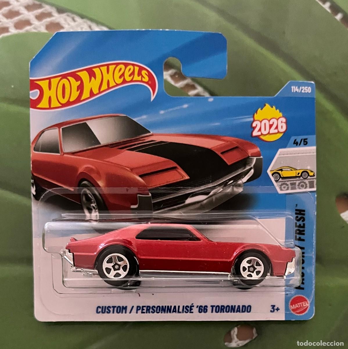 Coches a escala Hot Wheels: Custom Personnalise 66 Toronado Hot Wheels