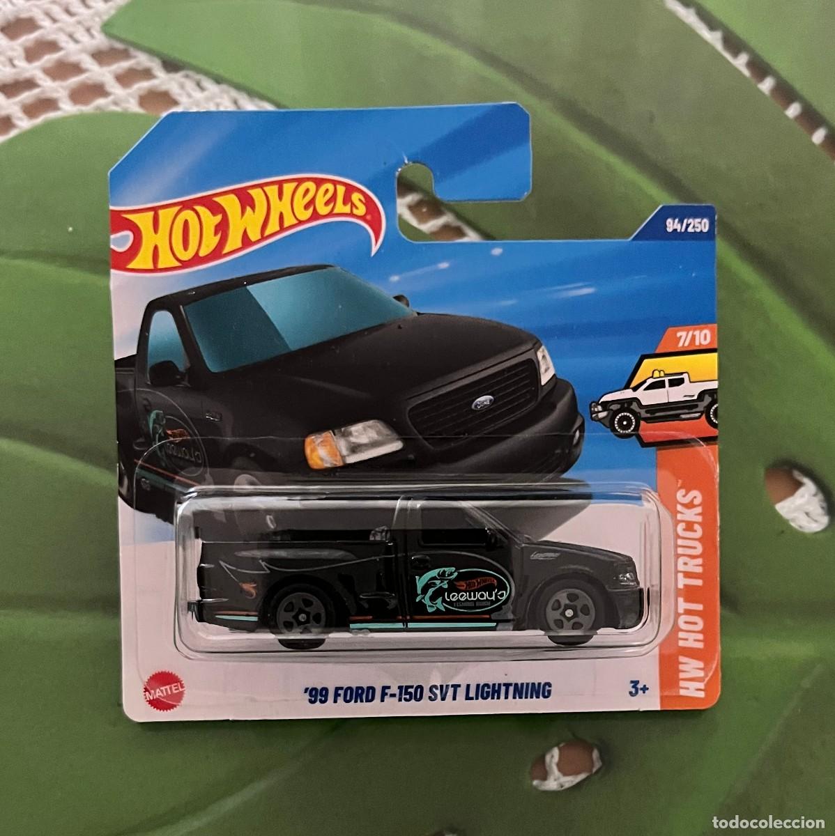 Coches a escala Hot Wheels: 99 Ford F-150 SVT Lightning Hot Wheels