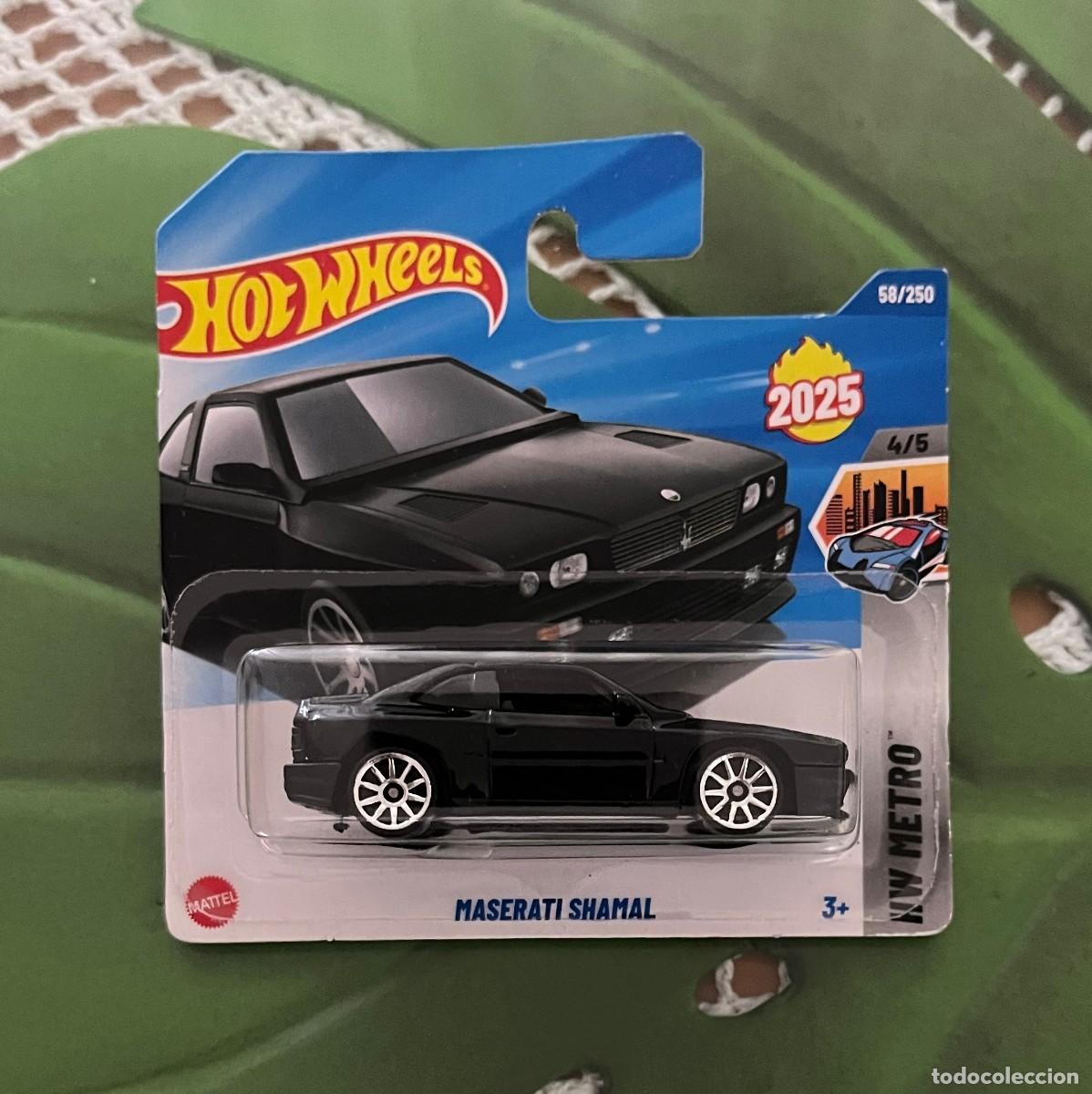 Coches a escala Hot Wheels: Maserati Shamal Hot Wheels