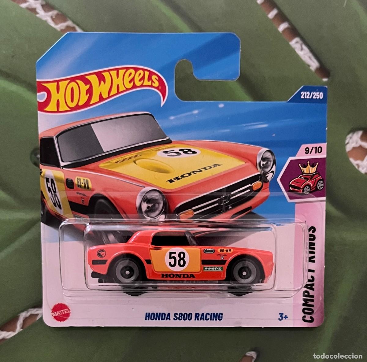 Coches a escala Hot Wheels: Honda S800 Racing TH Hot Wheels