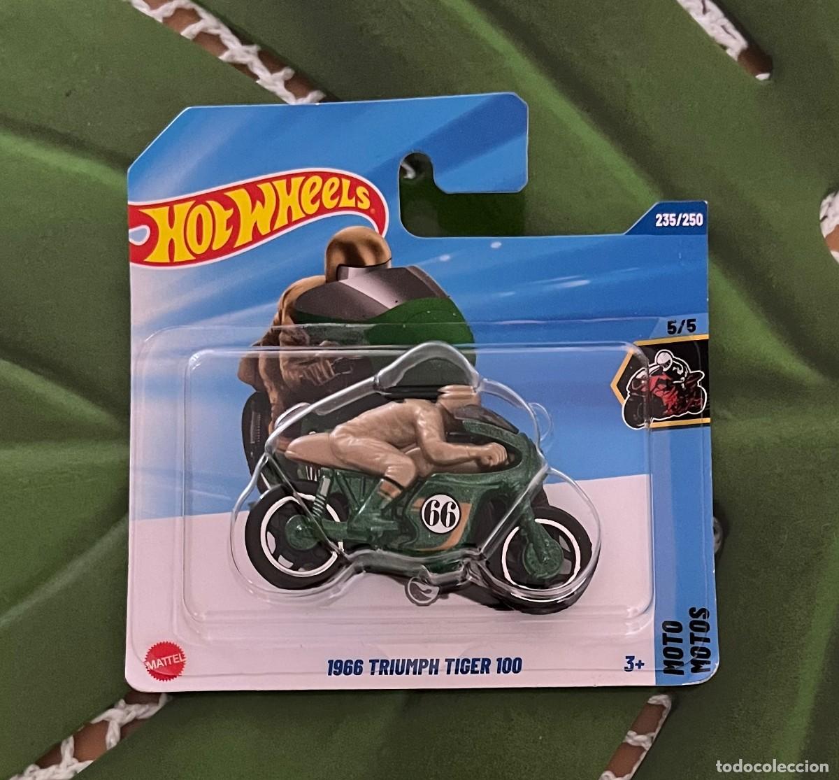 Coches a escala Hot Wheels: 1966 Triumph Tiger 100 TH Hot Wheels
