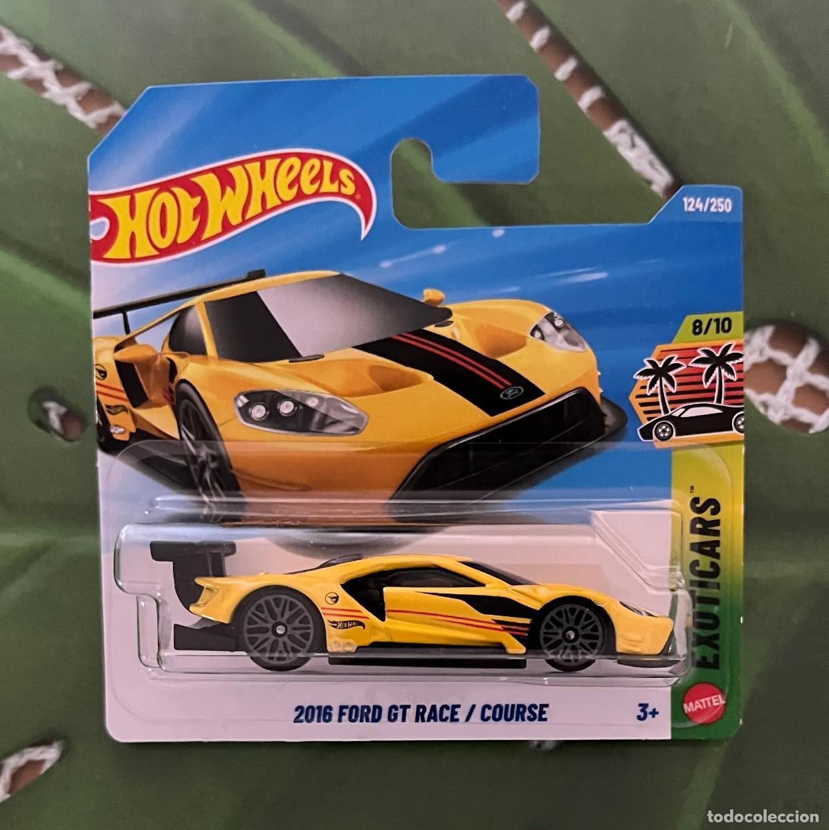 Coches a escala Hot Wheels: 2016 Ford GT Race Course TH Hot Wheels