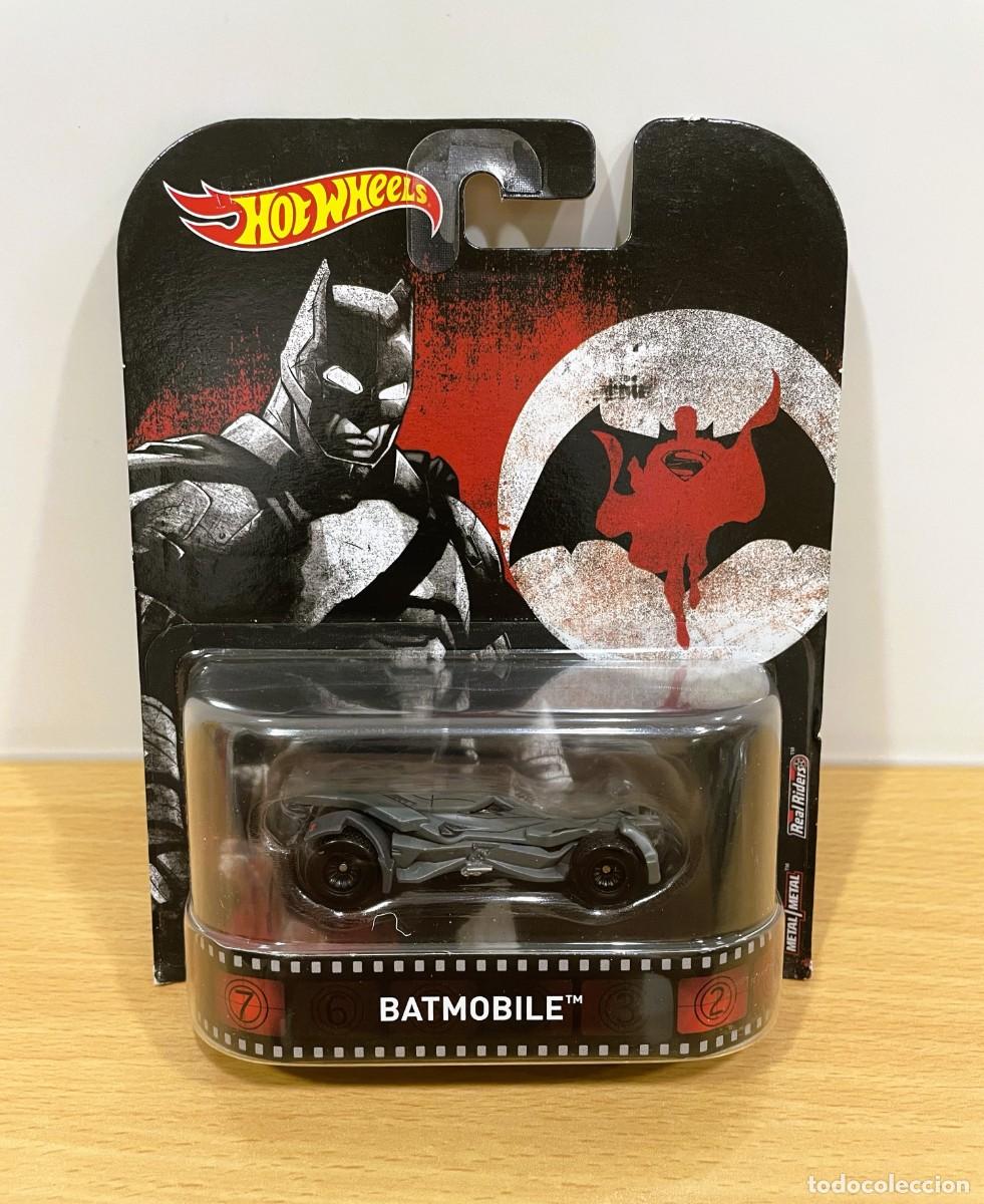 Coches a escala Hot Wheels: COCHE HOT WHEELS 1/64 - SERIES BATMAN vs SUPERMAN - BATMOBILE / BATM&Oacute;VIL. HOTWHEELS (2016)