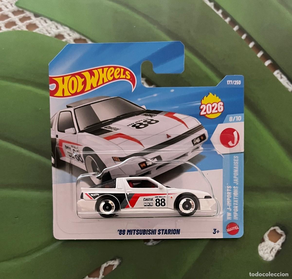 Coches a escala Hot Wheels: 88 Mitsubishi Starion Hot Wheels